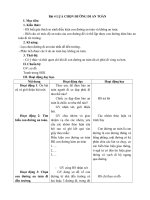Tải Giáo án an toàn giao thông lớp 4 - Bài 4: Lựa chọn đường đi an toàn - Giáo án điện tử an toàn giao thông lớp 4
