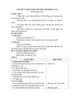 Tải Giáo án Mĩ thuật Đan Mạch lớp 4 bài 2: Chúng em với thế giới động vật - Tiết 2 - Giáo án điện tử Mỹ thuật lớp 4 theo phương pháp Đan Mạch