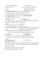 Tải Đề kiểm tra 1 tiết học kì 2 môn Ngữ văn lớp 7 trường THCS Lê Hồng Phong, Ninh Thuận năm học 2016 - 2017 - Đề kiểm tra giữa học kì II môn Ngữ văn lớp 7