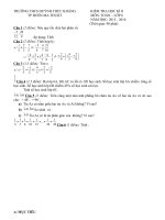 Tải Đề thi học kì 2 môn Toán lớp 6 trường THCS Huỳnh Thúc Kháng, Buôn Ma Thuột năm 2015 - 2016 - Đề kiểm tra học kì II môn Toán lớp 6 có đáp án