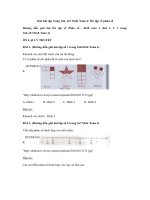 Tải Giải bài tập trang 166, 167 SGK Toán 4: Ôn tập về phân số - Lời giải bài tập Toán lớp 4