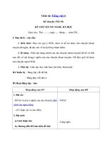 Tải Giáo án Tiếng việt 4 tuần 30: Kể chuyện đã nghe, đã đọc - Giáo án Kể chuyện lớp 4