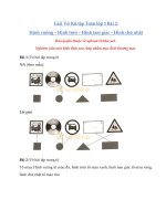 Tải Giải vở bài tập Toán lớp 1 trang 8, 9 - Các số 1, 2, 3