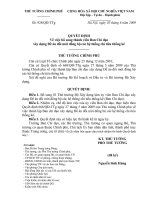 tướng chính phủ về việc thành lập ban chỉ đạo xây dựng đề án đổi mới đồng bộ