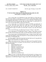 hà nội ngày 30 tháng 12 năm 2009