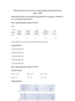 Tải Giải bài tập trang 157 SGK Toán 2: Luyện tập phép cộng không nhớ trong phạm vi 1000 - Lời giải bài tập toán lớp 2