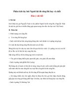 Tải Phân tích Người lái đò sông Đà hay và Chất - Dàn ý chi tiết và bài văn mẫu phân tích Người lái đò sông Đà dễ đạt điểm cao