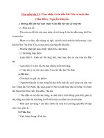 Tải Cảm nhận 4 câu đầu bài Câu cá mùa thu (Thu điếu) - Nguyễn Khuyến - Dàn ý + Bài văn mẫu hay lớp 11