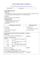 Tải Giáo án nghề Tin học văn phòng lớp 11 - Bài 11 - Một số chức năng soạn thảo nâng cao