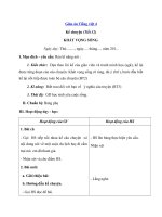 Tải Giáo án Tiếng việt 4 tuần 32: Kể chuyện - Khát vọng sống - Giáo án Kể chuyện lớp 4