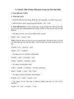 Tải Lý thuyết: Một số hợp chất quan trọng của kim loại kiềm - Để học tốt môn Hóa học lớp 12