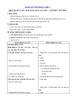 Tải Giáo án môn Âm nhạc lớp 1 - Tiết 29 - Ôn tập hai bài hát: Đàn gà con - Sắp đến Tết rồi