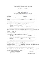 cộng hoà xã hội chủ nghĩa việt nam độc lập  tự do  hạnh phúc giấy thỏa thuận 1