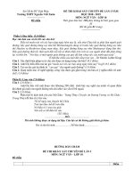 Tải Đề KSCL Ngữ văn 10 năm 2018 - 2019 trường THPT Nguyễn Viết Xuân - Vĩnh Phúc lần 1 - Đề khảo sát chất lượng lớp 10 môn Ngữ văn có đáp án