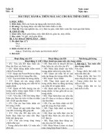 Tải Giáo án Tin học 9: Bài thực hành 6: Thêm màu sắc cho bài trình chiếu - Giáo án điện tử Tin học lớp 9