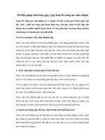 Tải 10 biện pháp đảm bảo giáo viên làm tốt công tác chủ nhiệm - Kinh nghiệm làm công tác chủ nhiệm lớp