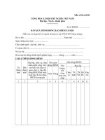 mẫu số 04ahsbcộng hòa xã hội chủ nghĩa việt namđộc lập  tự do  hạnh phúc