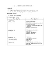 Tải Giáo án Tin học lớp 5 Chương 5 bài 4: Thực hành tổng hợp - Giáo án điện tử Tin học lớp 5