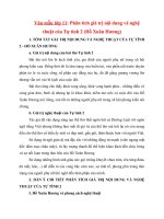 Tải Phân tích giá trị nội dung và nghệ thuật của Tự tình 2 (Hồ Xuân Hương) - Bài văn mẫu lớp 11 hay