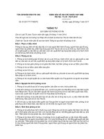 thông tư này quy định về việc sắp xếp vị trí của người tiến hành tố tụng người tham gia tố tụng