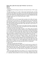 Tải Dàn ý phân tích truyện ngắn 