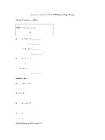 Tải Giải vở bài tập Toán 2 bài 119: Luyện tập chung - Giải vở bài tập Toán 2 tập 2