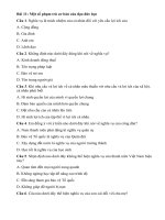 Tải Trắc nghiệm Giáo dục công dân lớp 10 bài 11: Một số phạm trù cơ bản của đạo đức học - Bài tập trắc nghiệm môn GDCD 10 có đáp án