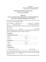 việc về việc đóng bảo hiểm xã hội bảo hiểm y tế bảo hiểm thất nghiệp bảo hiểm tai nạn