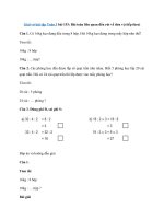 Tải Giải vở bài tập Toán 3 bài 153: Bài toán liên quan đến rút về đơn vị (tiếp theo) - Giải vở bài tập Toán 3 tập 2