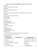 Tải Giáo án Công nghệ 10 bài 30: Thực hành - Phối hợp khẩu phần ăn cho vật nuôi - Giáo án điện tử Công nghệ 10