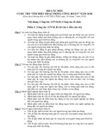 nội dung công tác atvslđ công tác tổ chức phần 1 công tác atvslđ từ câu 1 đến câu 42