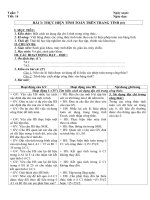 Tải Giáo án Tin học 7 bài 3: Thực hiện tính toán trên trang tính (Tiếp theo) - Giáo án điện tử môn Tin học lớp 7