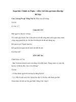 Tải Chính tả lớp 3: Nghe - viết: Lời kêu gọi toàn dân tập thể dục - Giải bài tập SGK Tiếng Việt 3 tập 2