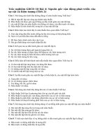 Tải Trắc nghiệm Giáo dục công dân lớp 10 bài 4: Nguồn gốc vận động phát triển của sự vật và hiện tượng (Tiết 2) - Bài tập trắc nghiệm môn GDCD 10 có đáp án