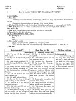 Tải Giáo án Tin học 9 bài 2: Mạng thông tin toàn cầu internet - Giáo án điện tử Tin học lớp 9