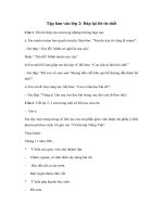 Tải Tập làm văn lớp 2: Đáp lại lời từ chối - Giải bài tập SGK Tiếng Việt 2 tập 2