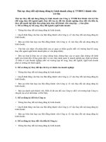 thủ tục thay đổi nội dung đăng ký kinh doanh công ty tnhh 2 thành viêntrở lên