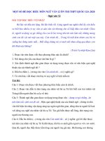 Tải Một số đề đọc hiểu môn Ngữ văn ôn thi THPT Quốc gia năm 2020 - Bài tập đọc hiểu Ngữ văn lớp 12 có đáp án