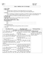 Tải Giáo án Tin học 6 bài 1: Thông tin và tin học - Giáo án điện tử môn Tin học lớp 6