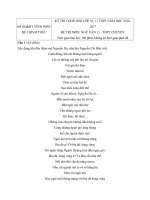 Tải Đề thi học sinh giỏi môn Ngữ văn lớp 11 Sở GD&ĐT Vĩnh Phúc năm học 2016 - 2017 - Đề thi học sinh giỏi cấp tỉnh lớp 11 môn Ngữ văn có đáp án