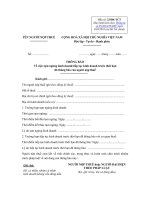 người nộp thuế cam kết về tính chính xác trung thực và hoàn toàn chịu trách nhiệm