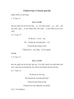 Tải Chính tả lớp 2: Chuyện quả bầu - Giải bài tập SGK Tiếng Việt 2 tập 2