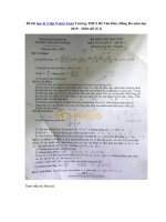 Tải Đề thi học kì 2 lớp 9 môn Toán Trường THCS Bế Văn Đàn, Đống Đa năm học 2019 - 2020 (đề số 1) - Đề thi học kì 2 lớp 9 môn Toán