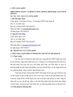 Sáng kiến kinh nghiệm, SKKN - Phép đồng dạng và hình vuông trong hình học giải tích phẳng