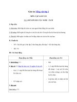 Tải Giáo án Tiếng Việt 2 tuần 29: Tập làm văn - Đáp lời chia vui - Giáo án Tập làm văn lớp 2