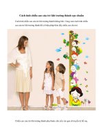 Tải Cách dự tính chiều cao khi trưởng thành cho trẻ cực chuẩn - Hướng dẫn tính chiều cao của trẻ trong tương lai