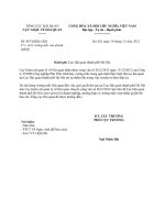 do nội dung vướng mắc liên quan đến việc giải quyết thủ tục tại cục hải quan thành phố hà nội