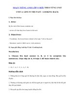 Tải Unit 4 lớp 9 Looking back - Tiếng Anh 9 Unit 4 Life in the past | Giải bài tập SGK tiếng Anh 9 mới Unit 4 Looking back