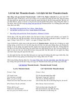 Tải Học tiếng Anh qua bài hát Thunderclouds - LSD ft Sia, Diplo, Labrinth - Lời dịch bài hát Thunderclouds