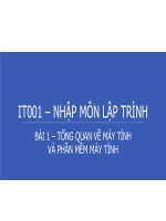 Emailing buoi01   tong quan ve may tinh va phan mem may tinh
